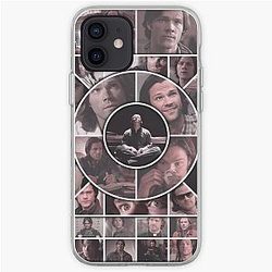 Supernatural Cases - Sam Winchester Collage 2 iPhone Soft Case