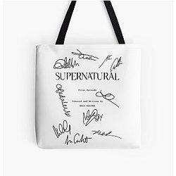 Supernatural Bags - Supernatural All Over Print Tote Bag
