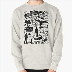 Supernatural Sweatshirts - Supernatural items Pullover Sweatshirt