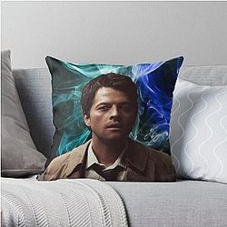 Supernatural Pillows Cover - Supernatural Castiel  Throw Pillow Cover