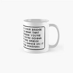 Supernatural Mugs - Buzzfeed Unsolved Supernatural Goatman Taunt Classic Mug