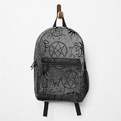Supernatural Backpacks - Supernatural Grey Backpack