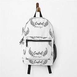 Supernatural Backpacks - Castiel Protection Sqad  wings Backpack