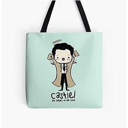 Supernatural Bags - Castiel Angel of the Lord All Over Print Tote Bag