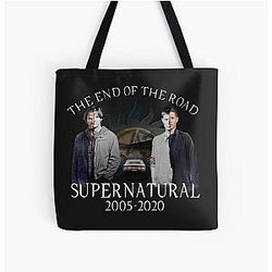 Supernatural Bags - Supernatural End of The Road All Over Print Tote Bag