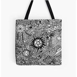 Supernatural Bags - Supernatural  All Over Print Tote Bag