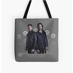 Supernatural Bags - Supernatural Final Season  All Over Print Tote Bag