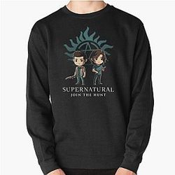 Supernatural Sweatshirts - Supernatural Pullover Sweatshirt