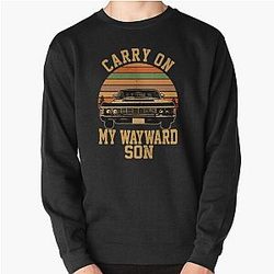 Supernatural Sweatshirts - Carry on my Wayward Son Pullover Sweatshirt