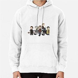Supernatural Hoodies - Supernatural Cartoon Design Pullover Hoodie