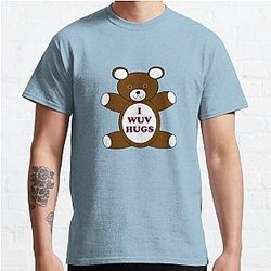 Supernatural T-Shirts - Supernatural 'I Wuv Hugs' Classic T-Shirt
