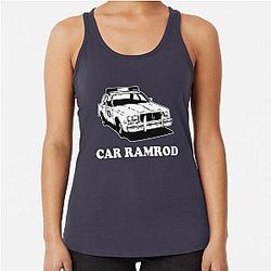 Car Ramrod Super Troopers Racerback Tank Top