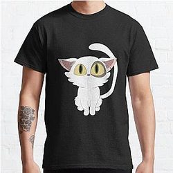 Suzume No Tojimari T-shirts - Suzume no Tojimari arte de fã de gato clássico T-shirt RB1212 [ID1319]