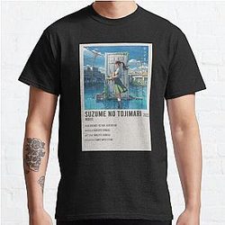 Suzume No Tojimari T-shirts - Suzume no Tojimari Classic T-shirt RB1212 [ID1323]