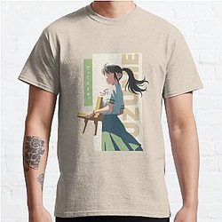 Suzume No Tojimari - Suzume Iwato - Suzume no Tojimari clássico T-shirt RB1212 [ID1340]