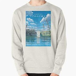 Suzume No Tojimari Sweatshirts - Suzume No Tojimari - Japanese Anime Movie 2022 Poster Pullover Sweatshirt RB1212 [ID1276]