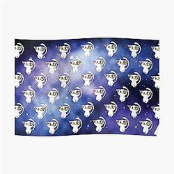 Suzume No Tojimari Posters - Suzume no Tojimari cat fan art pattern Poster RB1212 [ID1024]