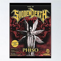 SVDDEN DEATH W SPECIAL GUEST PHISO Poster RB1212