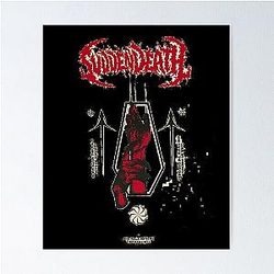 SVDDEN DEATH Coffin Poster RB1212