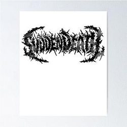 Svdden Death merch Poster RB1212