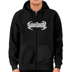 svdden death merch Zip Hoodies