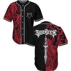 Summer Casual PTTT2007 Svdden Death Baseball Jersey 