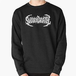 Svdden Death Merch svdden Death archdemon  logo Pullover Sweatshirt RB1212