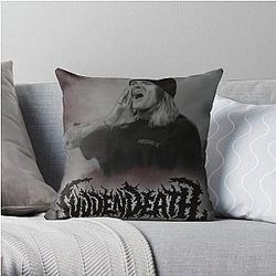 Svdden Death Merch Svdden Smoke Svdden Death Throw Pillow RB1212