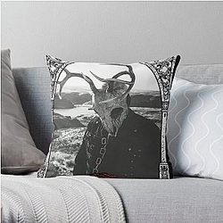 Svdden Death Merch Death Svdden Voyd Stag Throw Pillow RB1212