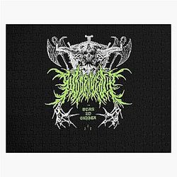Svdden Death Merch Svdden Death Born To Suffer Jigsaw Puzzle RB1212