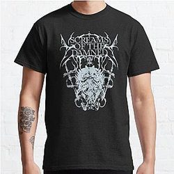 Svdden Death Merch Screams Of The Damned Essential Classic TShirt RB1212