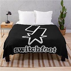 Native Tongue Logo Switchfoot Essential T-Shirt Throw Blanket