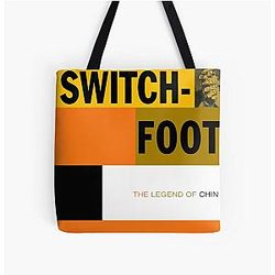 Switchfoot Legend of Chin All Over Print Tote Bag