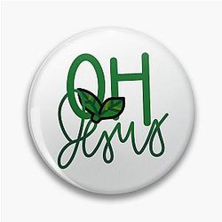 "Oh Jesus" - Sykkuno Pin