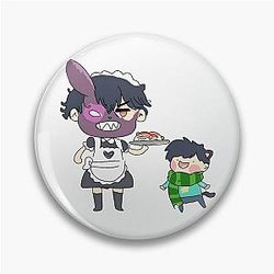 Corpse Husband & Sykkuno Impasta Pin