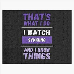 sykkuno and I know things funny gag streamer Jigsaw Puzzle