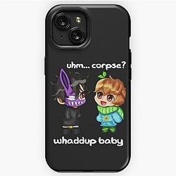 Corpse Husband and Sykkuno Chibi iPhone Tough Case
