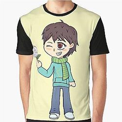 Sykkuno Chibi Fanart  Graphic T-Shirt