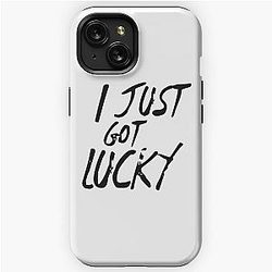 Sykkuno Merch Sykkuno I Just Got Lucky iPhone Tough Case