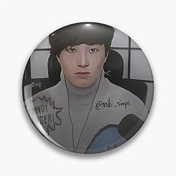 Sykkuno Fan Art Pin