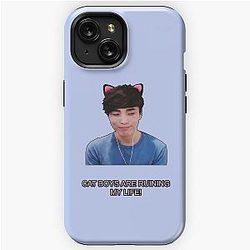 Sykkuno cat ears iPhone Tough Case