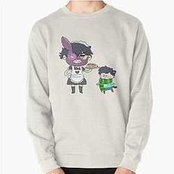 Corpse Husband & Sykkuno Impasta Pullover Sweatshirt