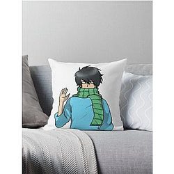 Sykkuno Danganronpa Throw Pillow