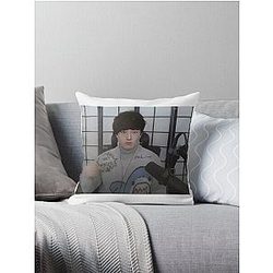 Sykkuno Fan Art Throw Pillow
