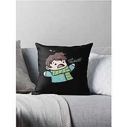 Sykkuno shirt Throw Pillow