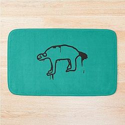 Sykkuno Lobster, Sykkuno Drawing   Bath Mat