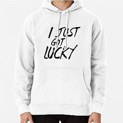 Sykkuno Merch Sykkuno I Just Got Lucky Pullover Hoodie