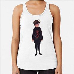 Tiny sykkuno Racerback Tank Top