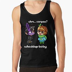 Corpse Husband and Sykkuno Chibi Tank Top