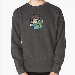 Sykkuno screaming oh jesus! Pullover Sweatshirt
